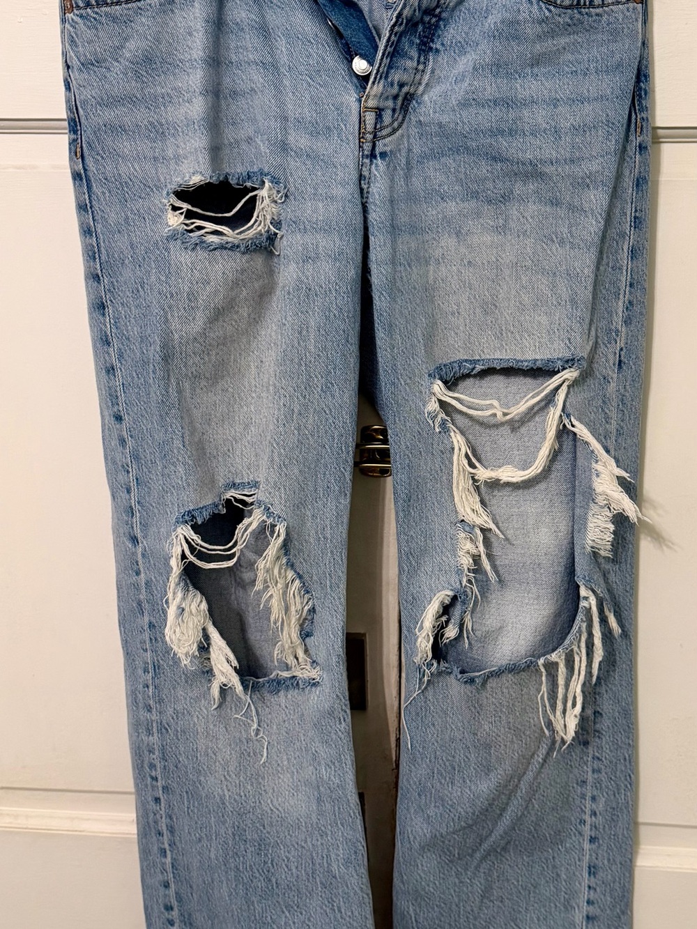 Aeropostale Light Blue 90's Baggy Denim Jeans